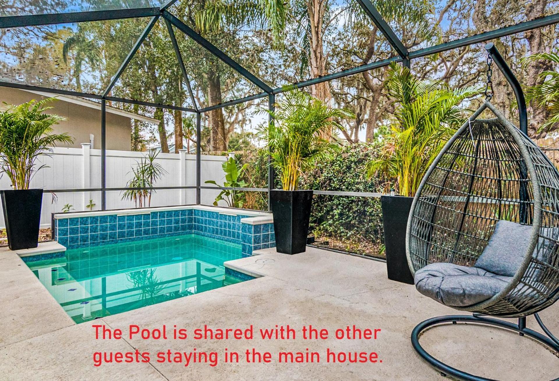 Modern House In Clearwater With Access To A Shared Swimming Pool Safety Harbor Exterior foto